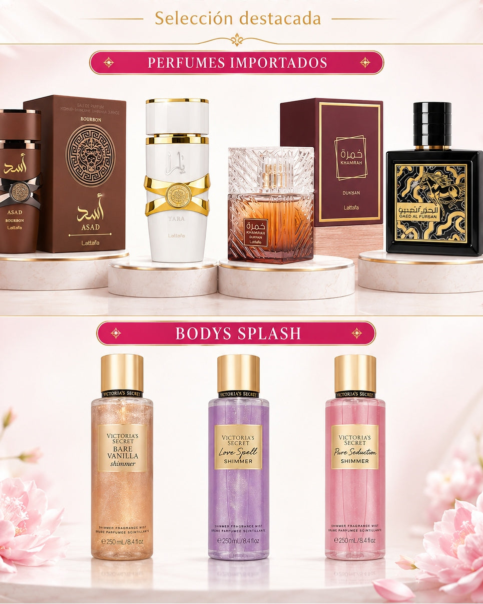 PERFUMES Y BODY SPLASH