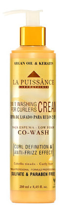 La Puissance Crema De Lavado 2 En 1 Para Rulos X250ml