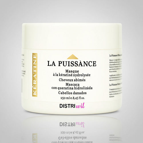 La Puissance Mascara Con Keratina Hidrolizada X 250 Ml