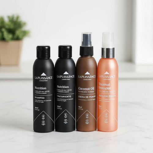 Kit De Viaje La Puissance Hidratación Nutrición Protección