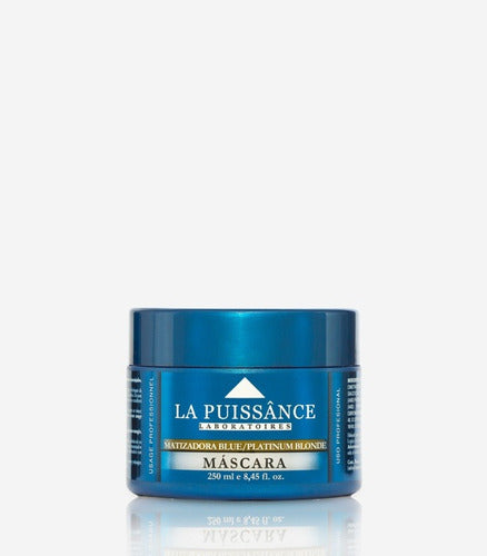La Puissance Máscara Profesional Matizadora Blue 250ml X3u