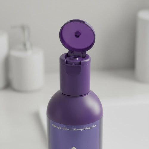 Shampoo Matizador Rubios Grises Silver X 300ml La Puissance