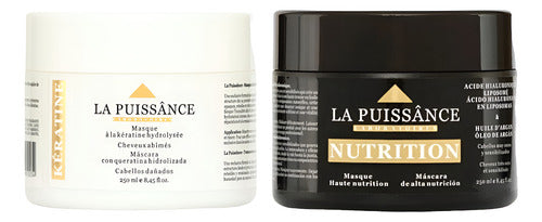 La Puissance Keratina Shampoo + Acondicionador + Máscara