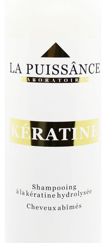 La Puissance Keratina Anti Frizz Shampoo Pelos Dañados X1000