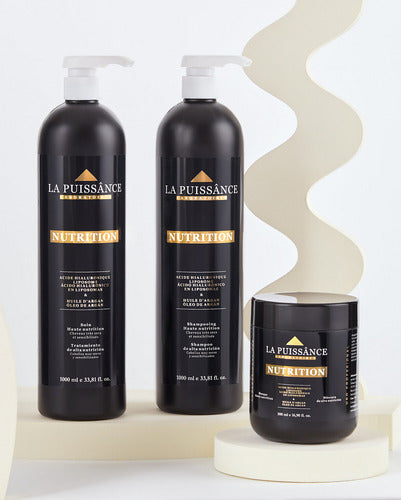 Mascara La Puissance Linea Oleo Argan Nutrición X500ml