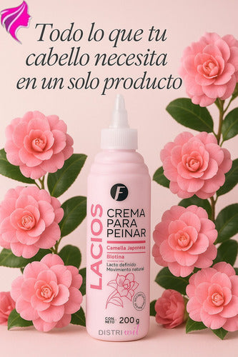 Crema Para Peinar Lacios Frilayp X200g Camelia Japonesa