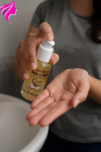 Booster Aceite De Coco Skin Y Hair X50cc Frilayp Hidratante