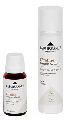 Ampolla Cabellos Dañados Keratine La Puissance X15ml