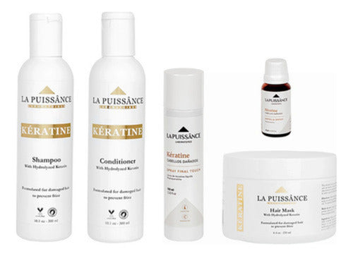 Kit La Puissance Keratina Shampoo + Acondicionador X1000ml