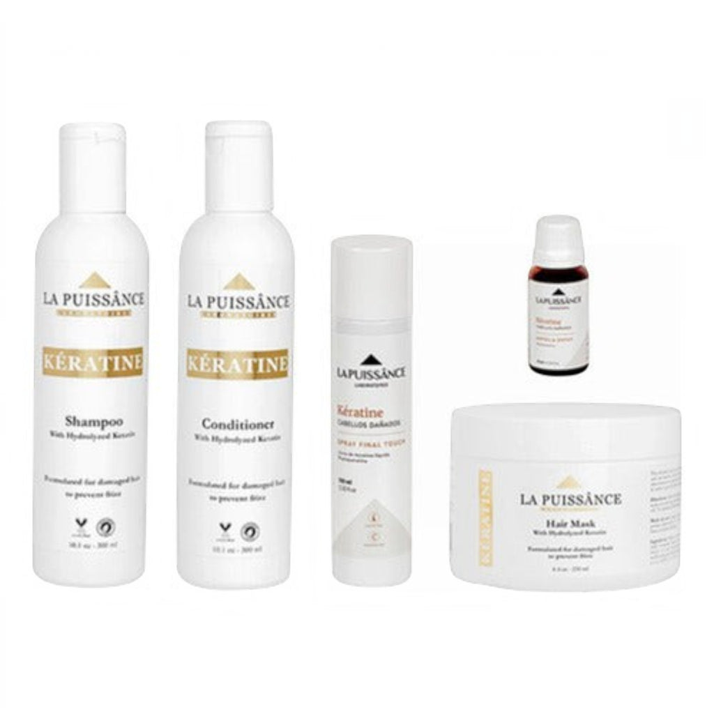 Kit La Puissance Keratina Shampoo + Acondicionador X1000ml