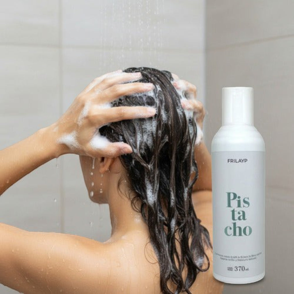 Shampoo Pistacho Frilayp Nutricion Suavidad X370ml