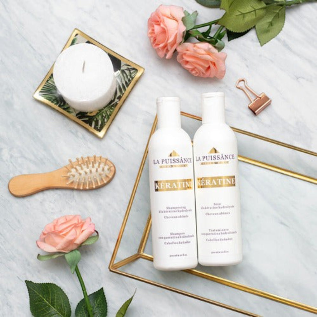 Kit La Puissance Tratamiento Keratina + Tratamiento Argan