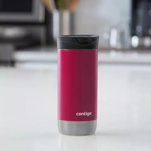 Vaso Termico Contigo X473ml Dragon Fruit De Acero Inoxidable Dragon Fruit Lisa