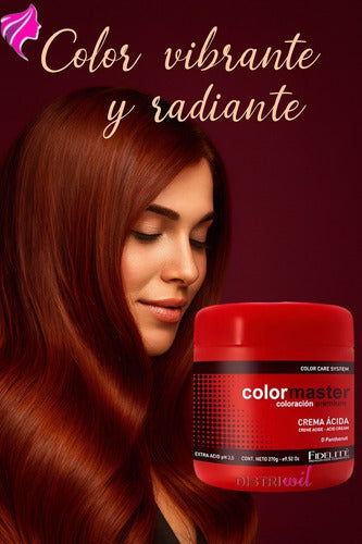 Combo Fidelite Mascaras Capilares Crema Extra Acida X270ml X3 Unidades Restaura Sella Cuticula Antifrizz Protege Fibra Capilar Brillo Hidratacion - Ideal Uso Post Decoloracion Alisado Coloracion