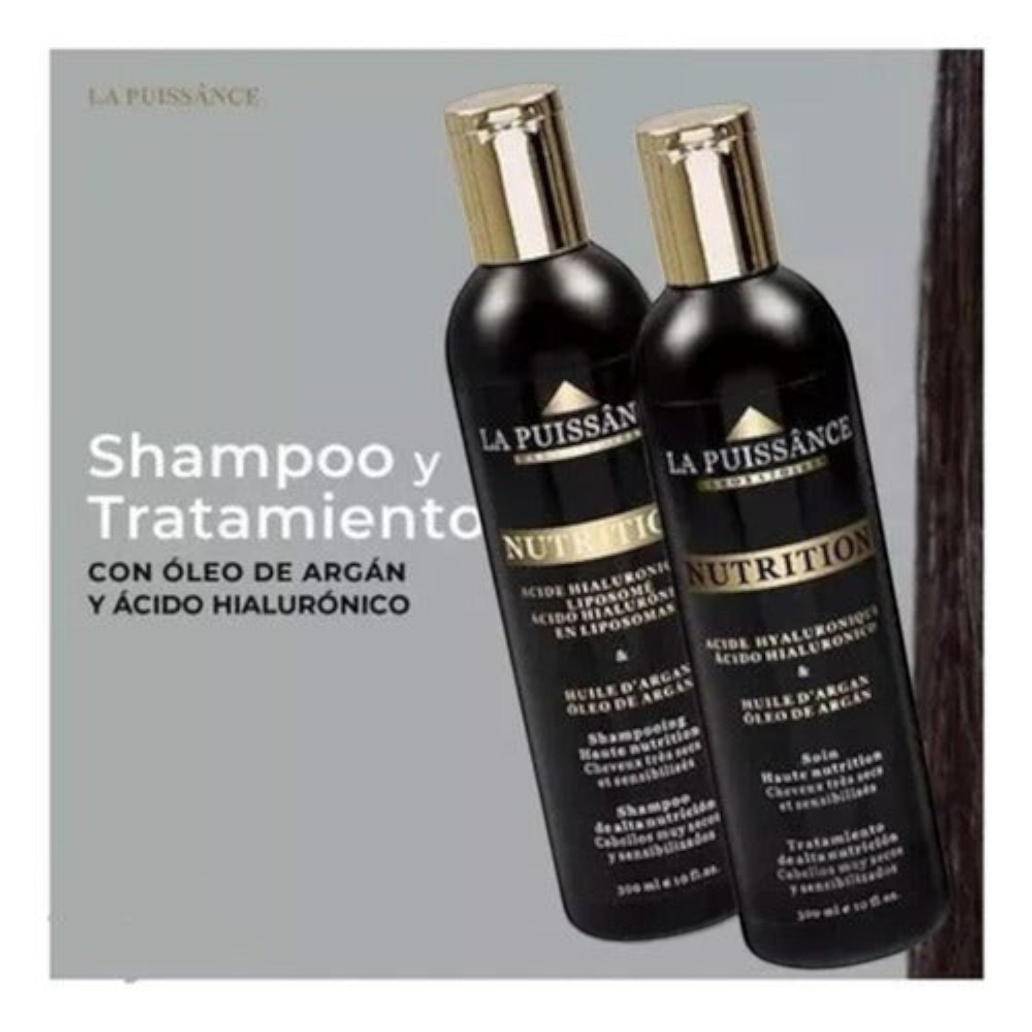 Kit La Puissance Tratamiento Keratina + Tratamiento Argan