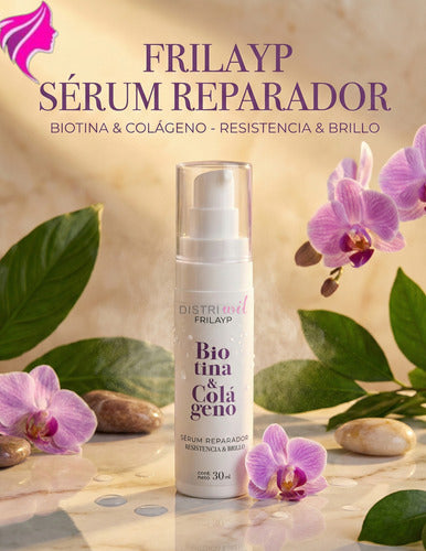 Serum Capilar Biotina Y Colageno Frilayp X30ml Brillo