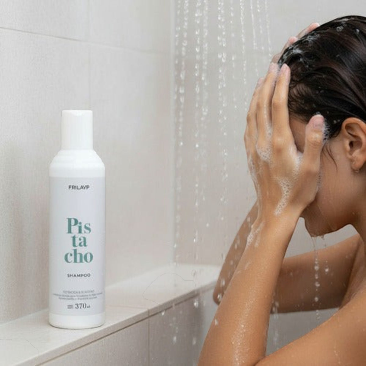 Shampoo Pistacho Frilayp Nutricion Suavidad X370ml