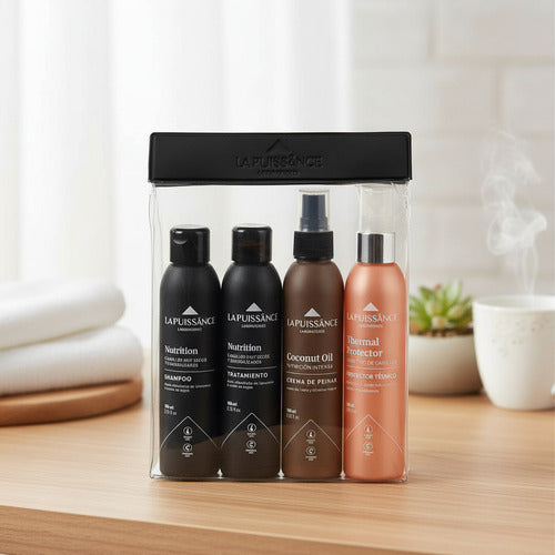 Kit De Viaje La Puissance Hidratación Nutrición Protección