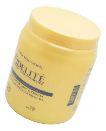 Kit Fidelite Coco Y Vainilla Renovacion Mascara 1000g + 270g
