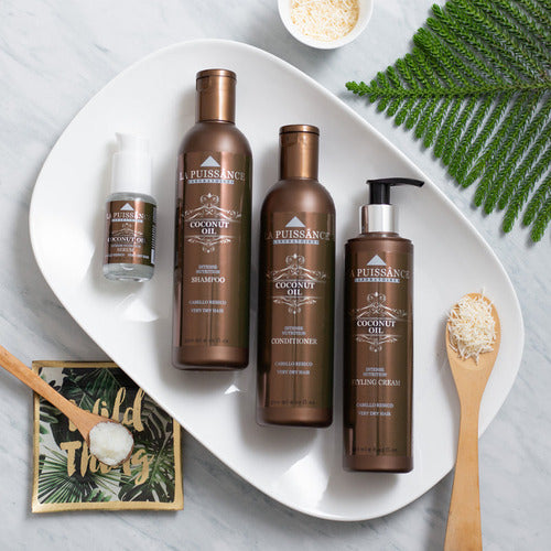 Crema Para Peinar La Puissance Coconut Oil Nutritiva X250ml