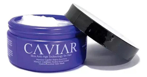 Kit Mascara Capilar Argan Mythical X250ml + Caviar Hidro Nutritivo X250ml Fidelite