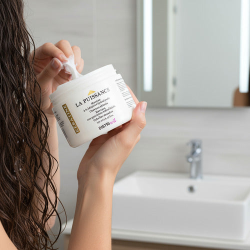 La Puissance Mascara Con Keratina Hidrolizada X 250 Ml
