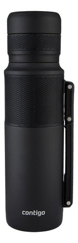 Termo Contigo Ashland Chill 2070897 35hs Agua Caliente 1200cc Color Negro