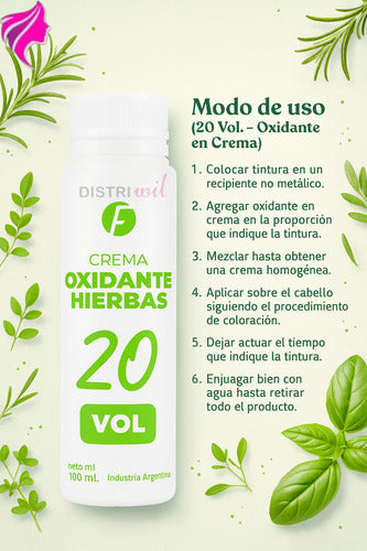 Pack Crema Oxidante Capilar Frilayp 20 Vol 100ml X 24un