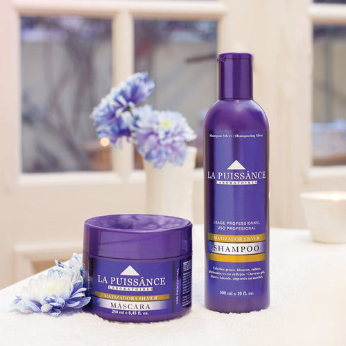 Máscara La Puissance Silver Linea Profesional X250ml