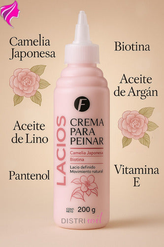 Crema Para Peinar Lacios Frilayp X200g Camelia Japonesa