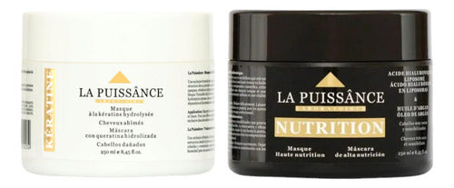 La Puissance Kit Mascara Argan X250gr + Keratina X250gr