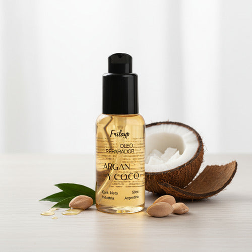 Serum Reparador Oleo Coco Y Argan Frilayp X50cc
