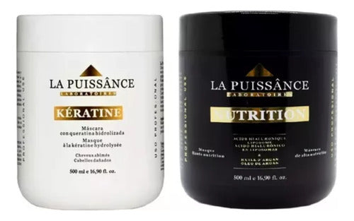 La Puissance Kit Mascara Argan X250gr + Keratina X250gr