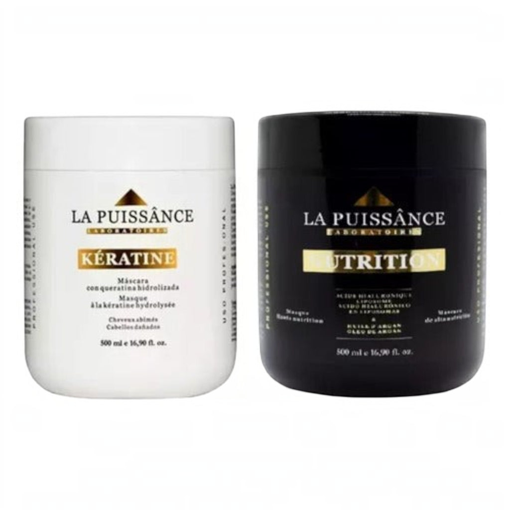 La Puissance Kit Mascara Argan X250gr + Keratina X250gr