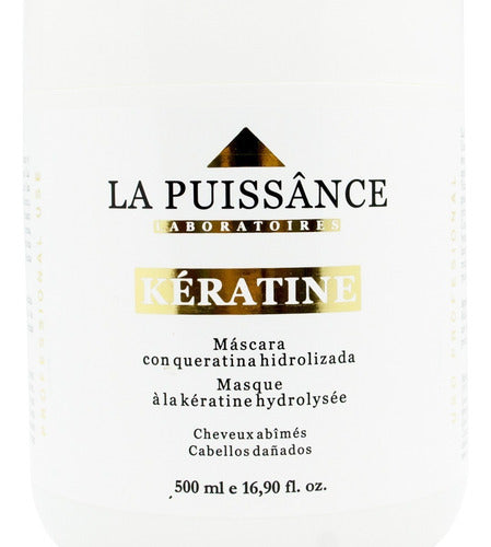 La Puissance Keratina Antifrizz Máscara Cabello Seco X500ml