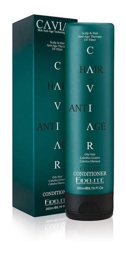Acondicionador Brillo Fidelite Caviar Cabello Graso 260ml
