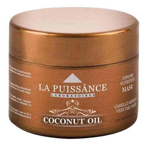 La Puissance Mascara Capilar Nutricion Coconut Oil X250ml