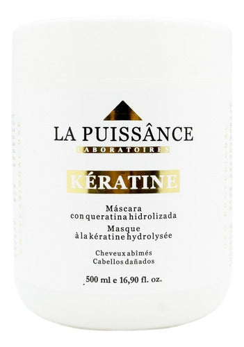 La Puissance Keratina Antifrizz Máscara Cabello Seco X500ml