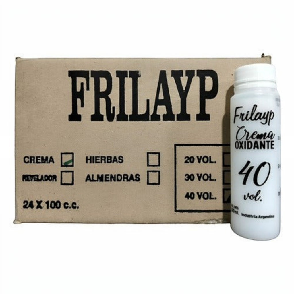 Pack Crema Oxidante Frilayp X 40 Vol X100ml X24uni. Crema Oxidante