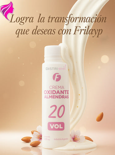 Pack Crema Oxidante Capilar Frilayp 20 Vol 100ml X 24un