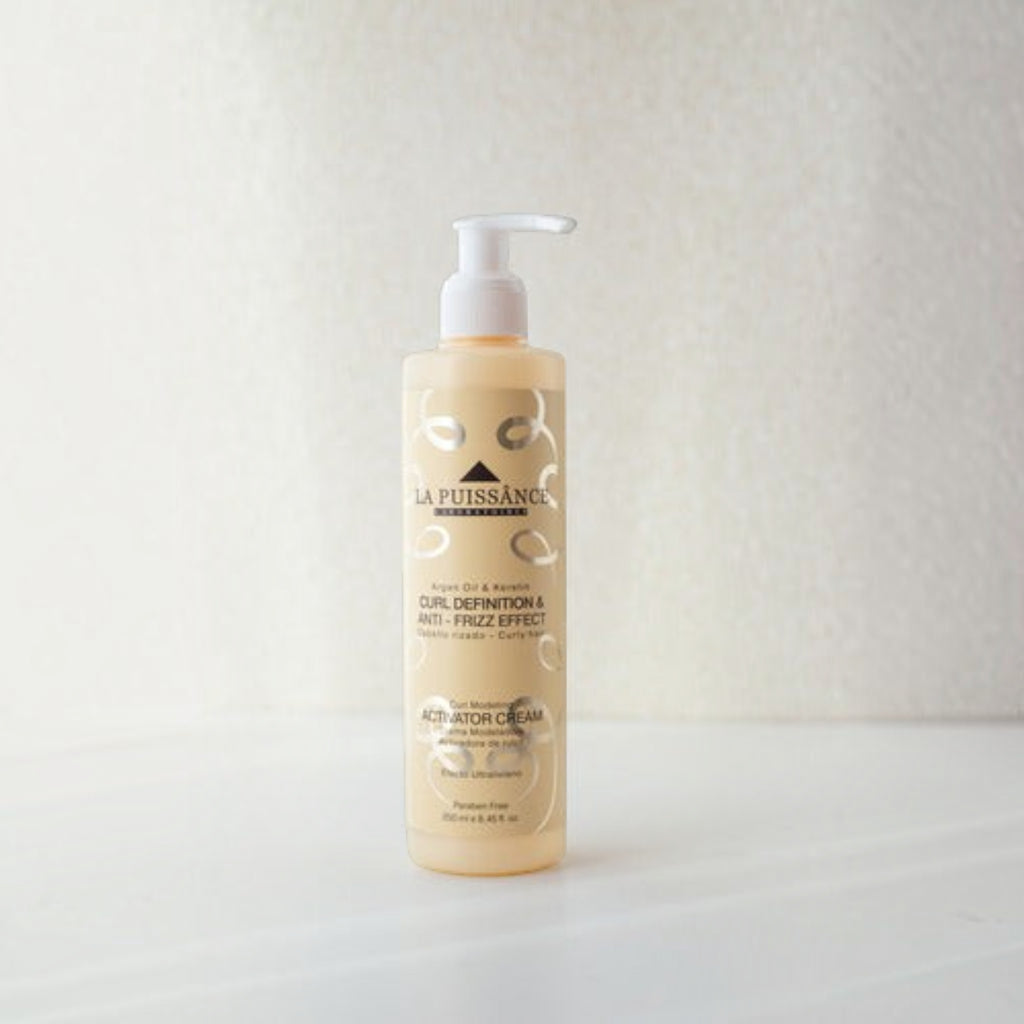 La Puissance Kit Shampoo Acondicionador Máscara Crema Rulos