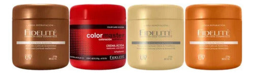 Kit Mascara Fidelite Almendras + Coco Con Vainilla 270g X2u
