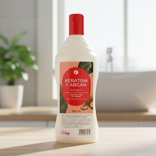 Shampoo Keratina Y Argan X970ml