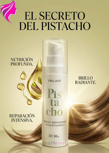 Serum Capilar Extracto Pistacho X30ml Frilayp Nutricion