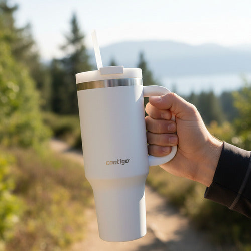 Vaso Contigo Acero Inoxidable Streeterville Blanco X1.18l Blanco Salt