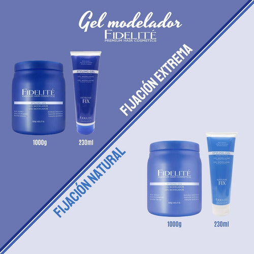 Gel Fuerte Fijacion Extrema Extreme Fix X230ml Fidelite