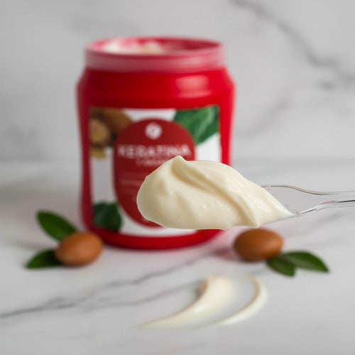 Baño De Crema Keratina Argan 1k