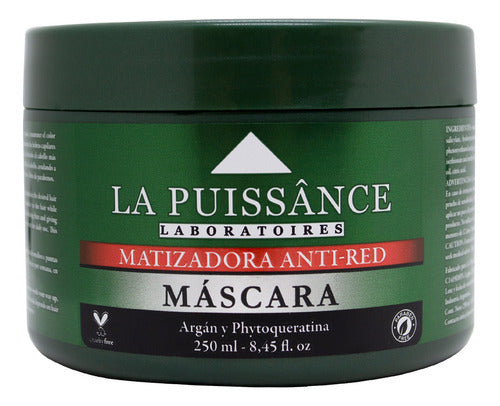 La Puissance Shampoo + Máscara Matizadora Anti Rojos