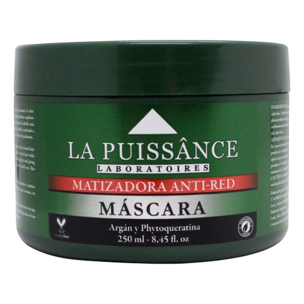 La Puissance Shampoo + Máscara Matizadora Anti Rojos