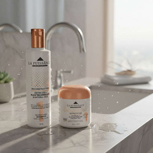 Kit La Puissance Extra Cell Mascara + Shampoo + Balsamo